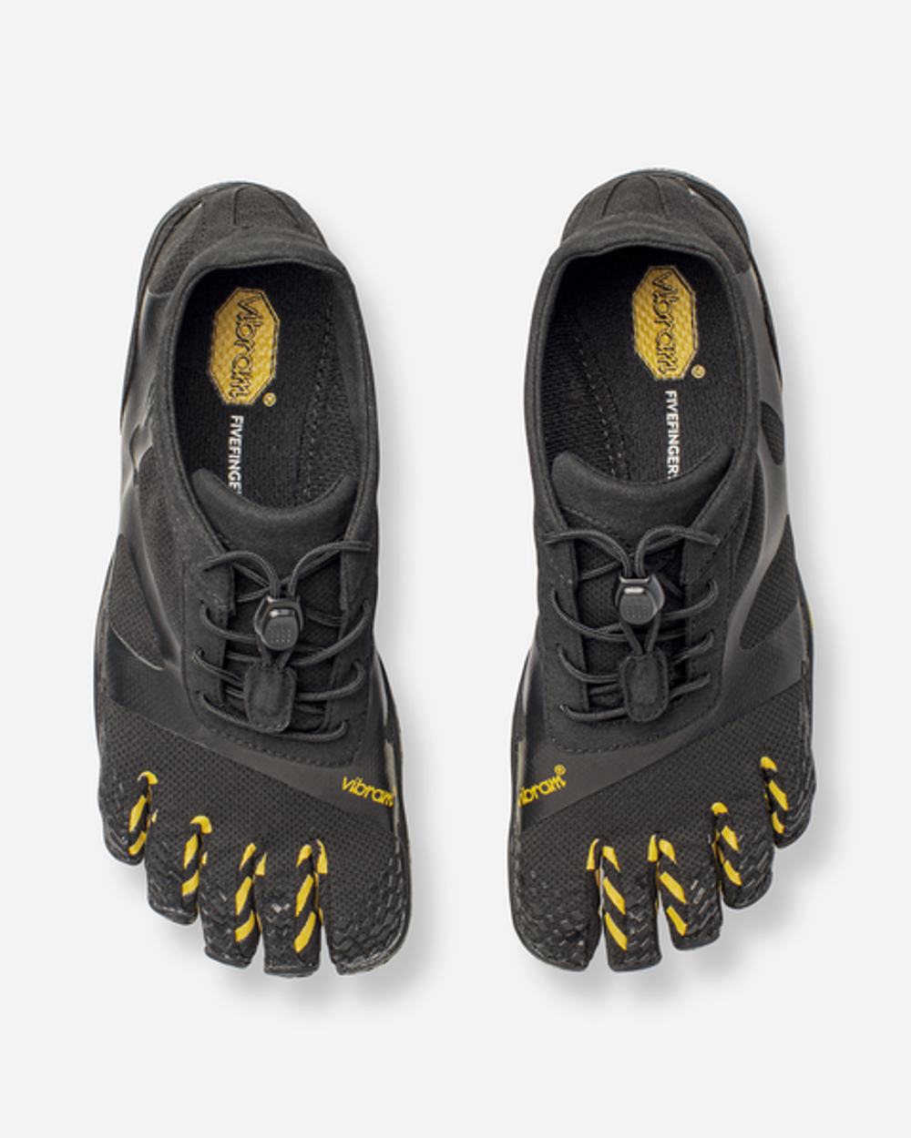 Vibram Five Fingers KSO EVO, черный/желтый