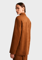 Жакет из искусственной замши ELIS