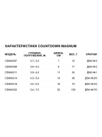 Воблер CountDown Magnum 07, 7см, 12г, цвет FT, тонущий