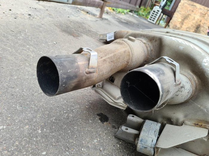 Глушитель левый Porsche Panamera 2 971 (2016-2020)