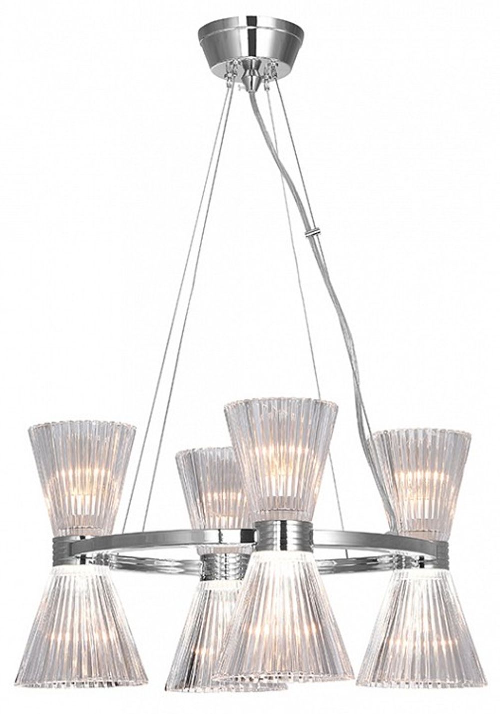 Подвесная люстра Newport 3610 3614/S nickel