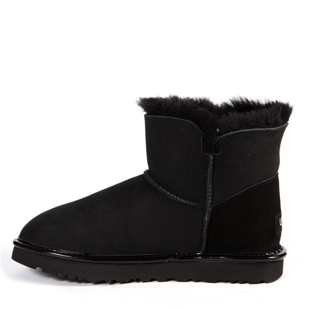 Угги Bailey Button Mini II Metallic Black