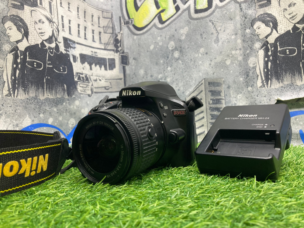 Nikon D3400 Kit 18-55mm DX VR  Покупка/Продажа