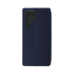 Чехол-книжка для Samsung S22 Ultra 5G, темно-синий