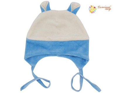 Шапочка "Комби" ассорт велюр р.30 ГУ0406 (Солнечный миф)