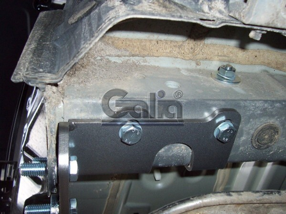 Фаркоп оцинкованный Galia H069C для Hyundai Santa Fe 2006-2012, Kia Sorento 2009-2012(паспорт и сертификат в комплекте)(без электрики)