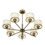 Citilux ALTON CL421273 Люстра на штанге с абажурами Бронза