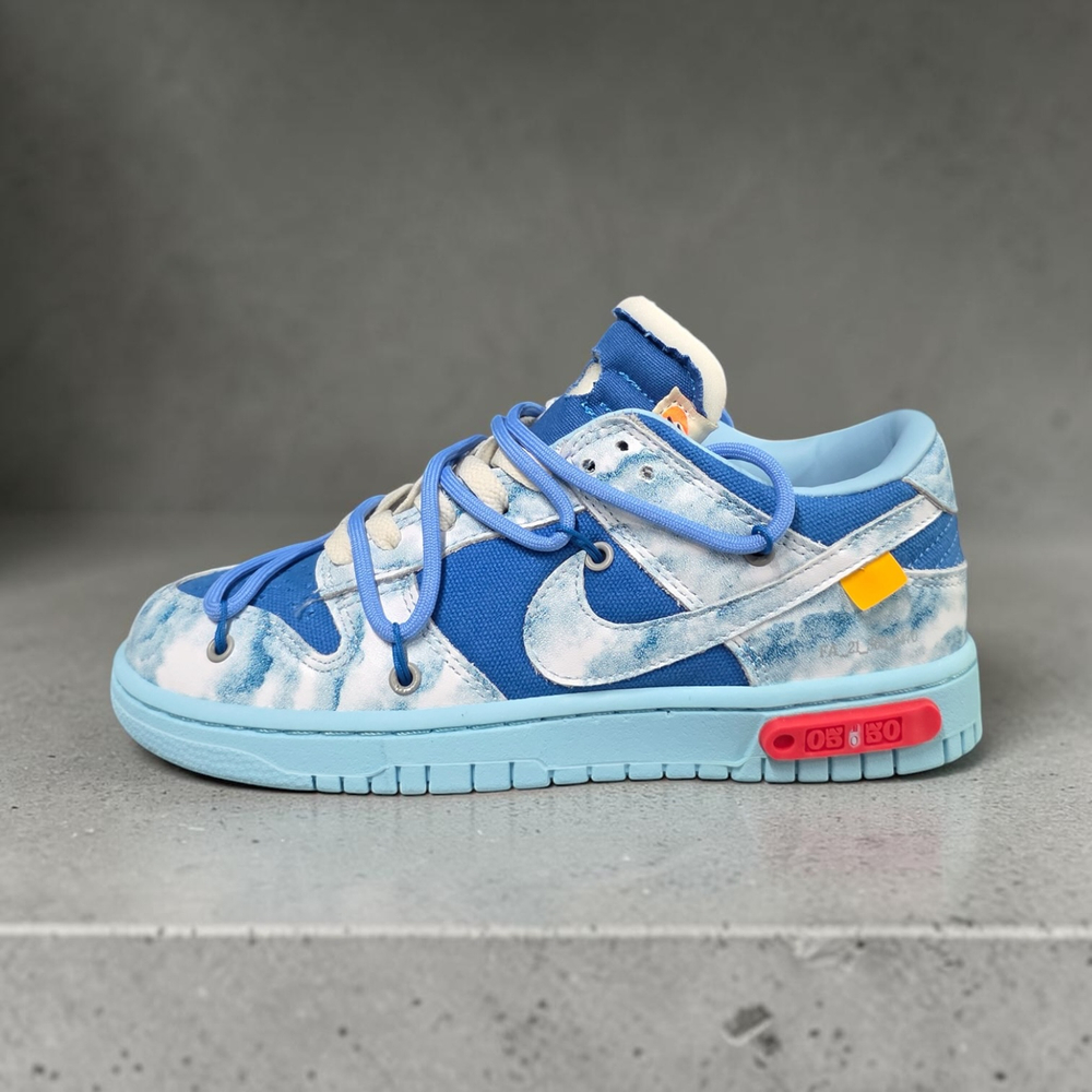 Nike SB Dunk Low х Off-White • Medium Blue