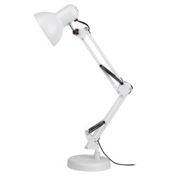 Настольный светильник ЭРА N-214-E27-40W-W белый