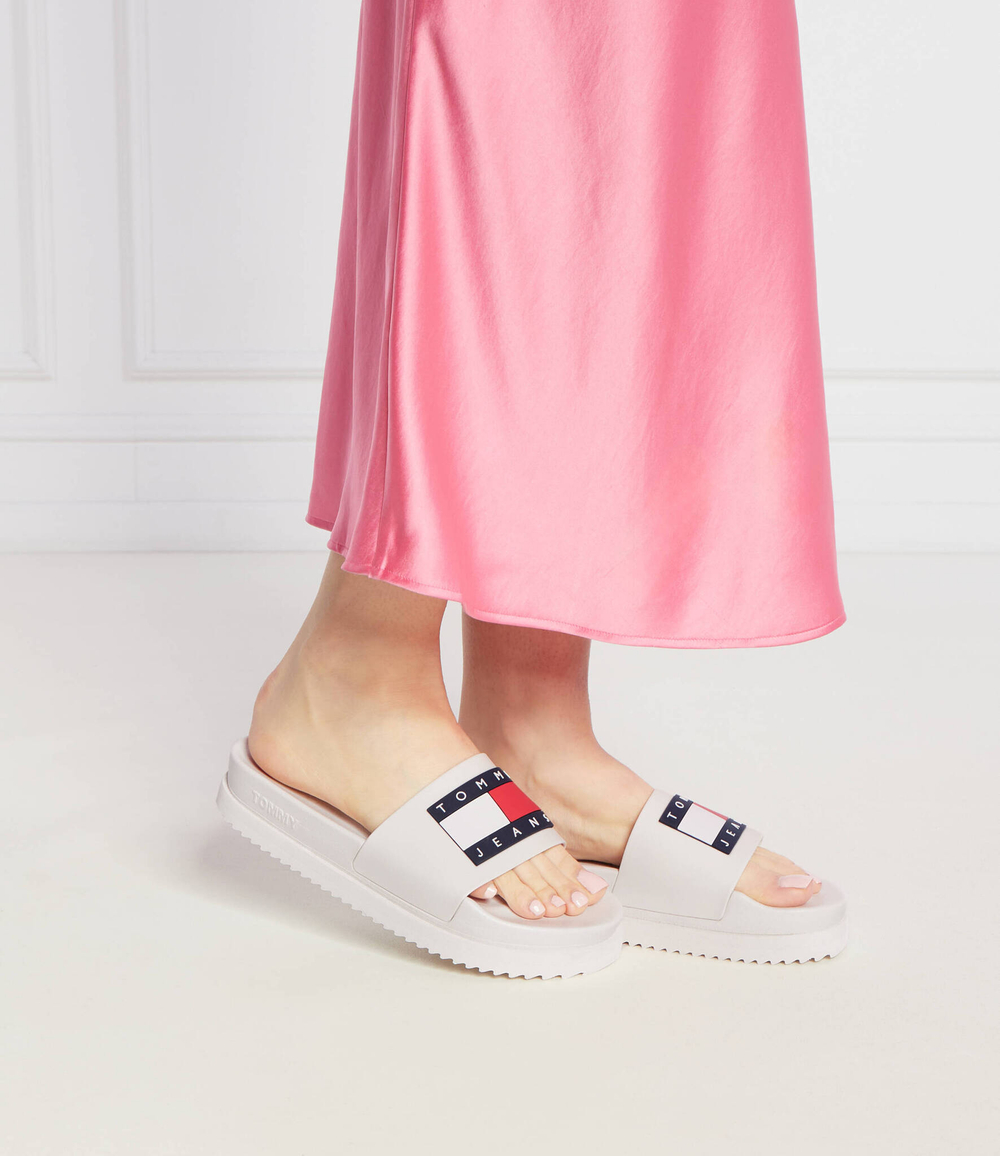 Шлепанцы Tommy Jeans - белый(EN0EN02451)