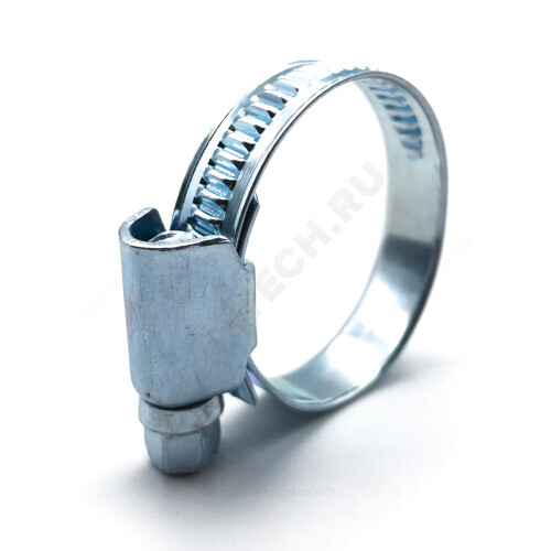 Хомут червячный сталь оц Дн 90-110 Китай