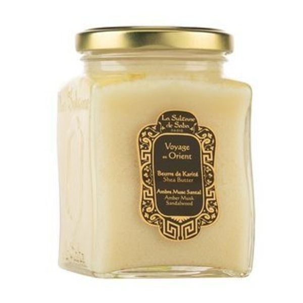 La Sultane de Saba Shea Butter Amber Musk Sandalwood 300мл - Масло ореха карите Амбра, Мускус и Сандал