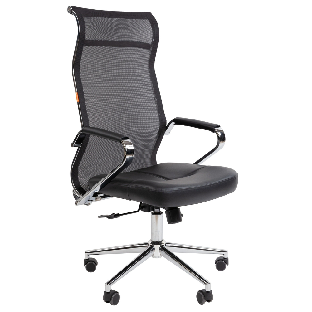 Офисное кресло CHAIRMAN 702 экокожа/сетка