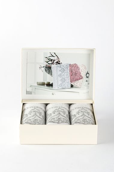 Набор салфеток LINA  3пр 30х50 TIVOLYO HOME Турция