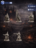 Апостолы Покаяния, Траншейные Пилигримы миниатюры для настольных игр РНИ, Trench Crusade