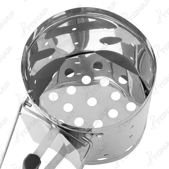 Стартер для быстрого розжига угля SMART, 7л, нержавеющая сталь (HS-KP-03) Helios