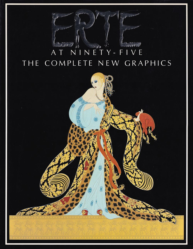 Эрте в девяносто пять лет. Каталог новой графики