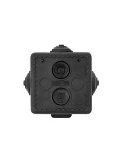 Коробка распаячная КМР-030-036 65х65х50 4 мембранных ввода черн. EKF plc-kmr2-030-036-b