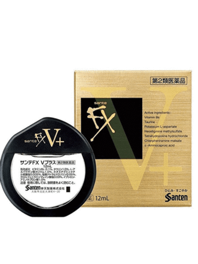 Капли для глаз Santen Sante FX V+, 12 мл