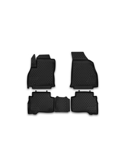 Коврики в салон для CITROEN Nemo 2008- 2 шт. (полиуретан) NLC.10.31.210KH
