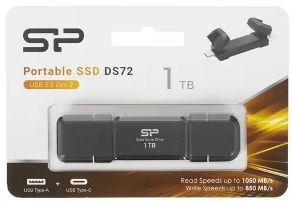 Внешний накопитель Silicon Power DS72 SP001TBUC3S72V1K 1000 Гб