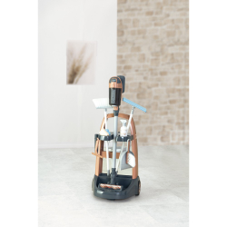 Набор Smoby Rowenta 330326WEB тележка для уборки с пылесосом и 10 аксессуарами для детей от 3 лет — фото 8