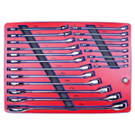 Набор комбинированных ключей, ложемент, 20 предметов МАСТАК 5-21120