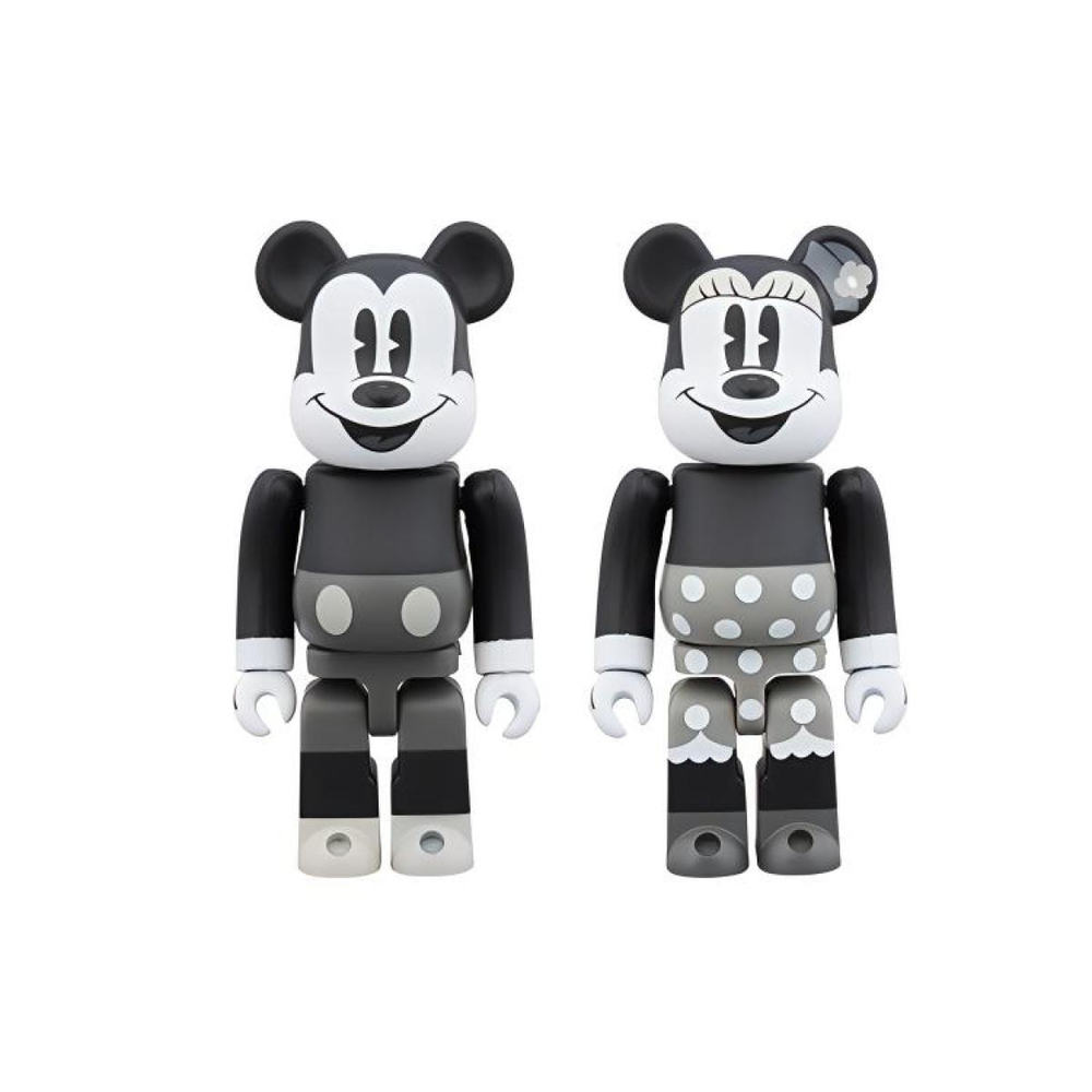 Дизайнерские игрушки BE@RBRICK Mickey Mouse Minnie Mouse 100%/400%/1000%, 1036374-600389158