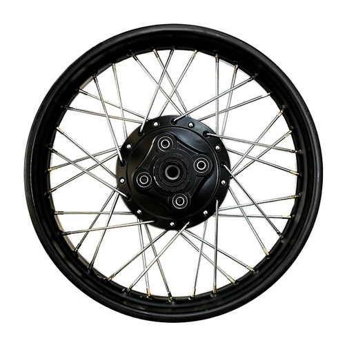 Обод заднего колеса спицованный X250 (обод 18 в сборе со ступицей, подшипниками и сальниками)