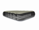 Мaтрас нaдувной Intex 64144 Pillow Rest King 183х203х25 см / Крoвать нaдувная Интeкс двухспальная велюровая королевского размера со встроенным подголовником