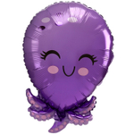 Шар Фольгированный Осьминог фиолетовый (Фиолетовый)