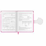 Дневник 1-4 класс 48 л., кожзам (твердая), застежка, ЮНЛАНДИЯ, "Клубнички", 106942