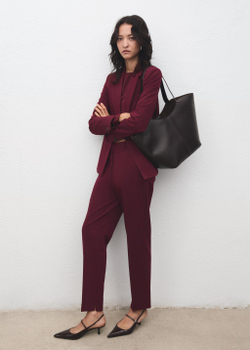 Прямые костюмные брюки