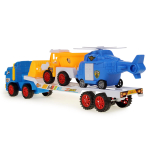 Автовоз ин. 44см +спецтехника +вертолет, ПК 056-31