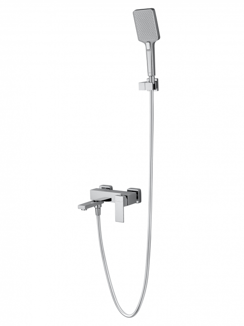 Смеситель для ванны с душем WONZON & WOGHAND CUBE, Хром (WW-88639016-CR)