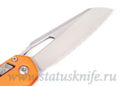 Нож Microtech MSI 210-12GTOR RAM-LOK Orange G10 Full Serratedфотография - 6