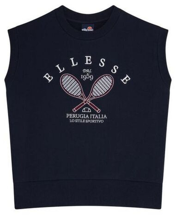 Женская теннисная жилетка Ellesse Cher Sweatshirt - небесный