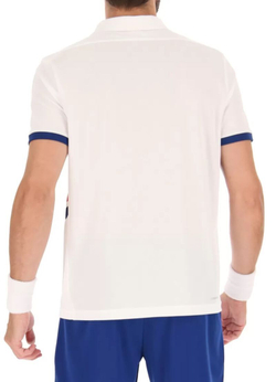Мужское теннисное поло Lotto Squadra III Polo - bright white