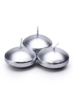 Набор свечей восковых Серебро (00-7085)