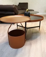 Журнальный столик Doppio Ø50х51 см