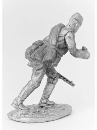 Оловянный солдатик Командир расчета пушки