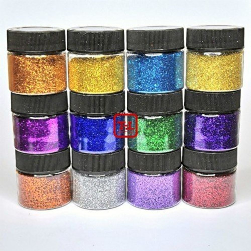 БЛЕСК 360 ЦВЕТНОЙ - СИНИЙ 0.4 мм. (средние)