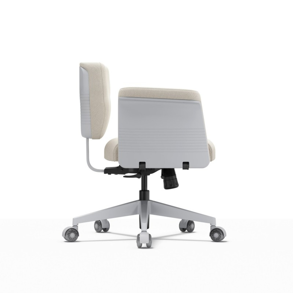 Кресло-трансформер FoxGear STUDIO Fabric, светло-серый (FG-STUDIO-F-OW)