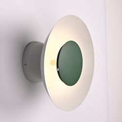 Бра TWIRL SUNSET D25 White/Green