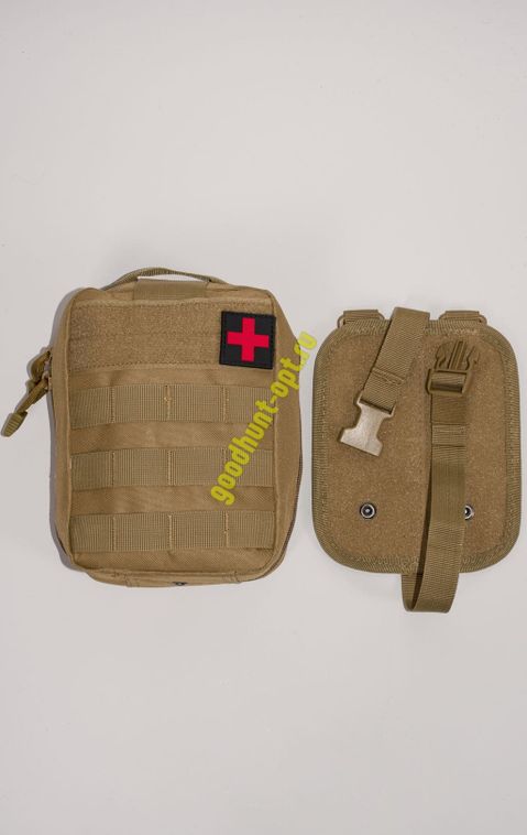 Тактическая аптечка подсумок Песок