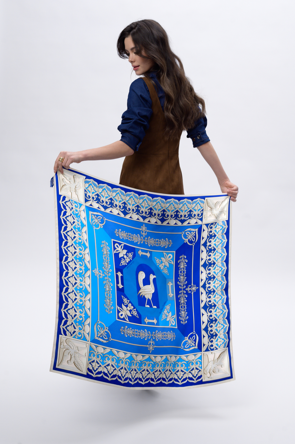 Платок «Птица дивная»