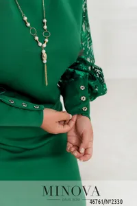 Платье 2330-зеленый Minova