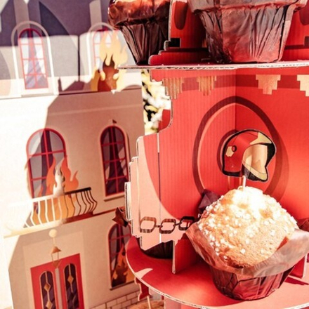 Топперы  "Пожарные" 12 шт.