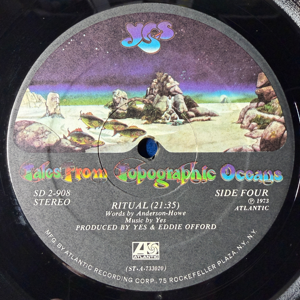 Yes – Tales From Topographic Oceans 2LP (США 1974г.)