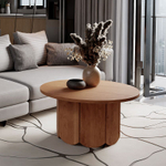 Стол журнальный круглый Монти из дуба
